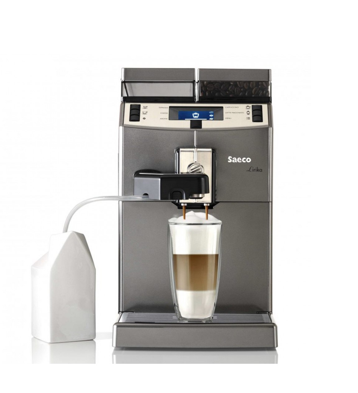 Автоматическая кофемашина Saeco Lirika One Touch Cappuccino.