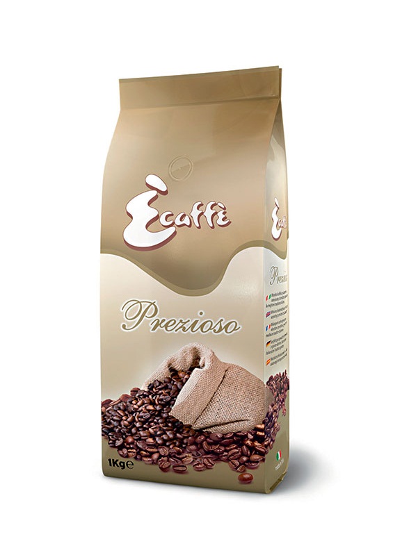 Кофе в зернах Ecaffe Prezioso 1,0 кг.