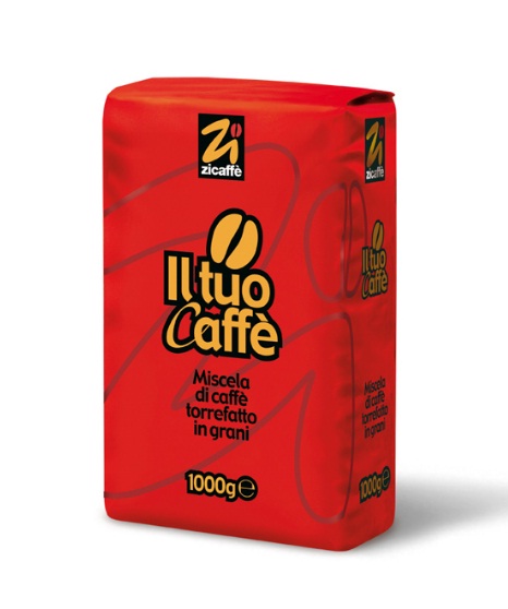 Кофе в зернах Zicaffe  Il Tuo Caffè 1,0 кг.