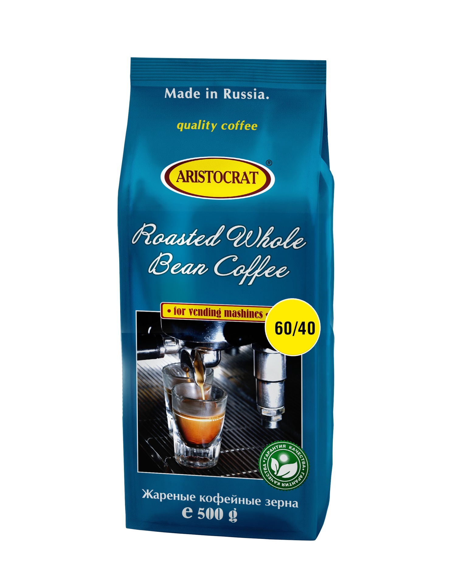Кофе зерновой ARISTOCRAT 40-60, 0,5 кг