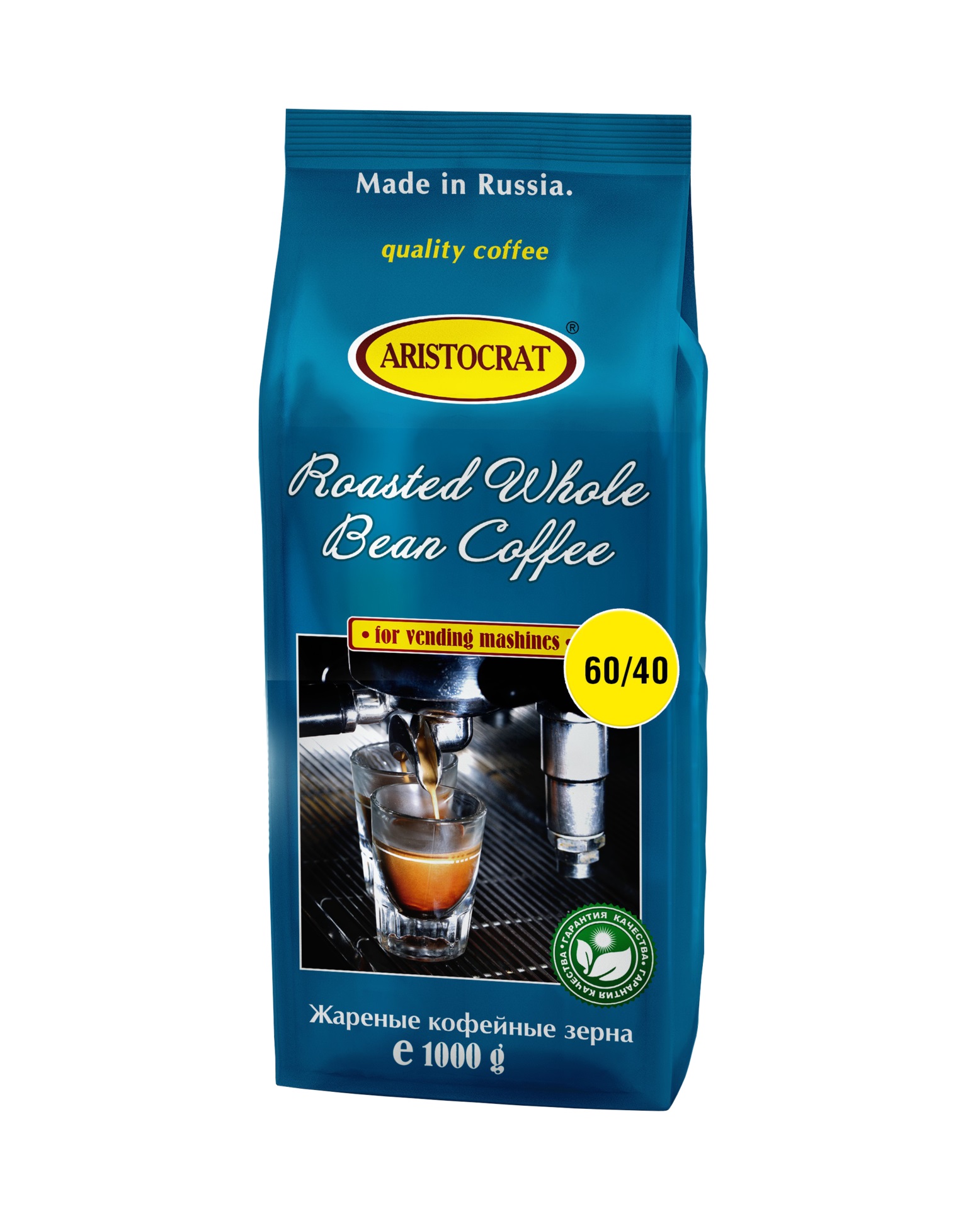 Кофе зерновой ARISTOCRAT 40-60, 1,0 кг