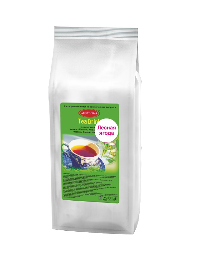 Растворимый чайный напиток ARISTOCRAT Tea Drink Лесная ягода 1,0 кг.