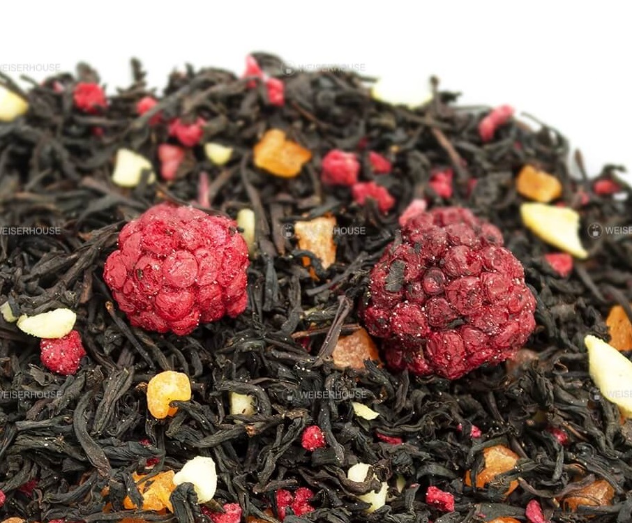 Чай Grunberg «Малиновый сад» (черный ароматизированный), упаковка 250 гр
