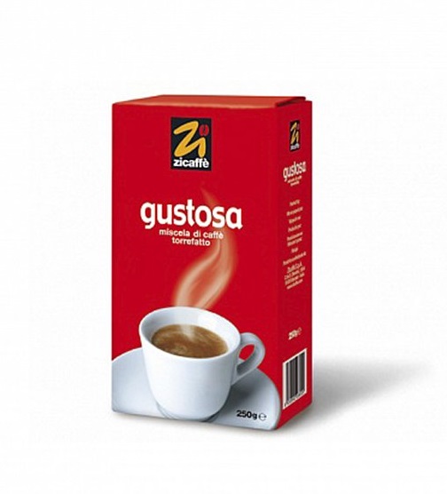 Кофе молотый Zicaffe Gustosa 250 г.